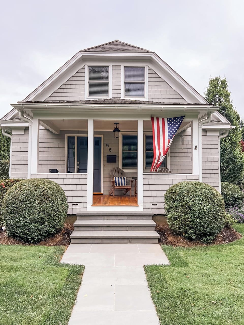 The front porch