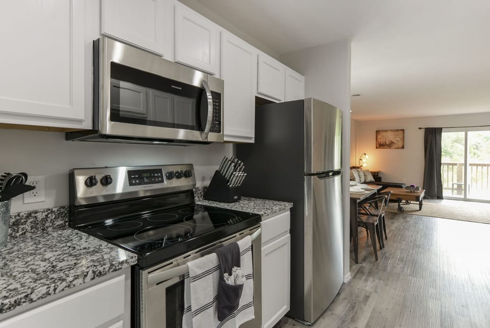 Kitchen in unit 5