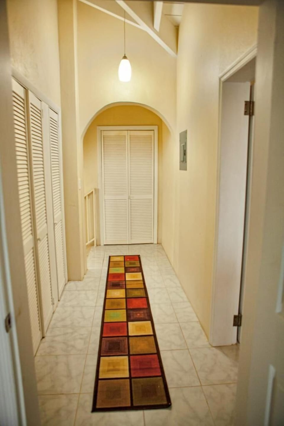 upstairs hallway: washer and dryer
and extra closet space in this area