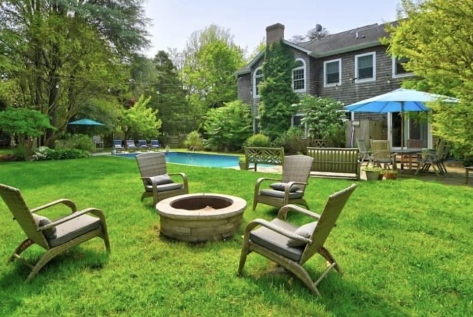 fire pit area