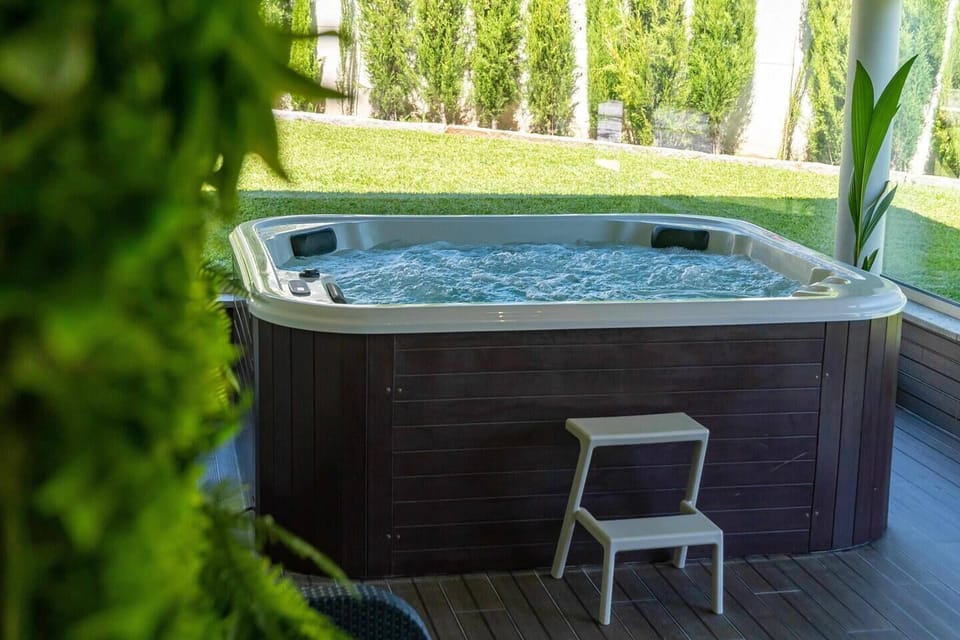Hot Spring Bath, Jacuzzi, Sala de vapor, Sala de estar, Spa e Wellness Center / instalações