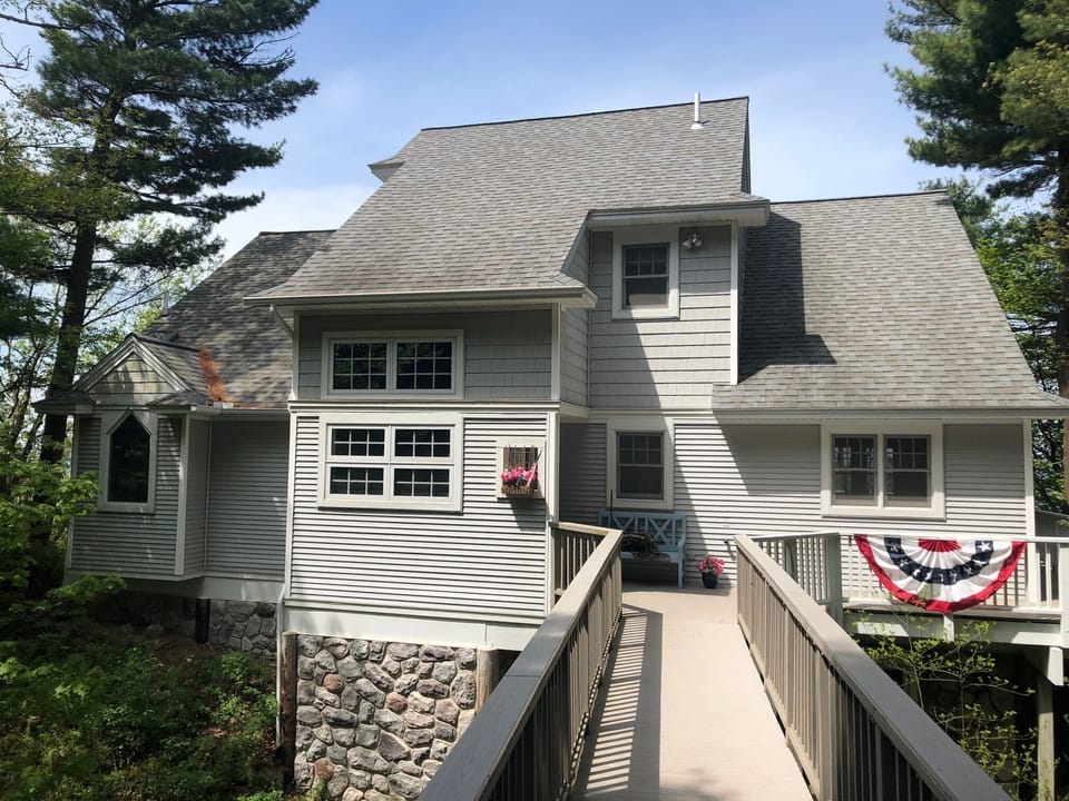 View of front of home from road