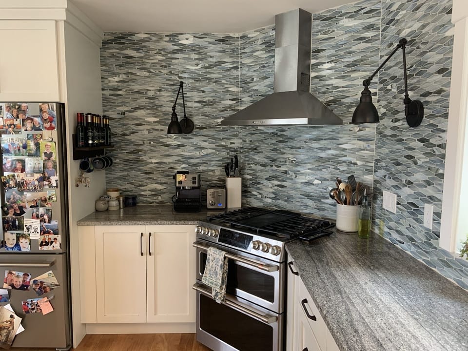 The cooking area.
