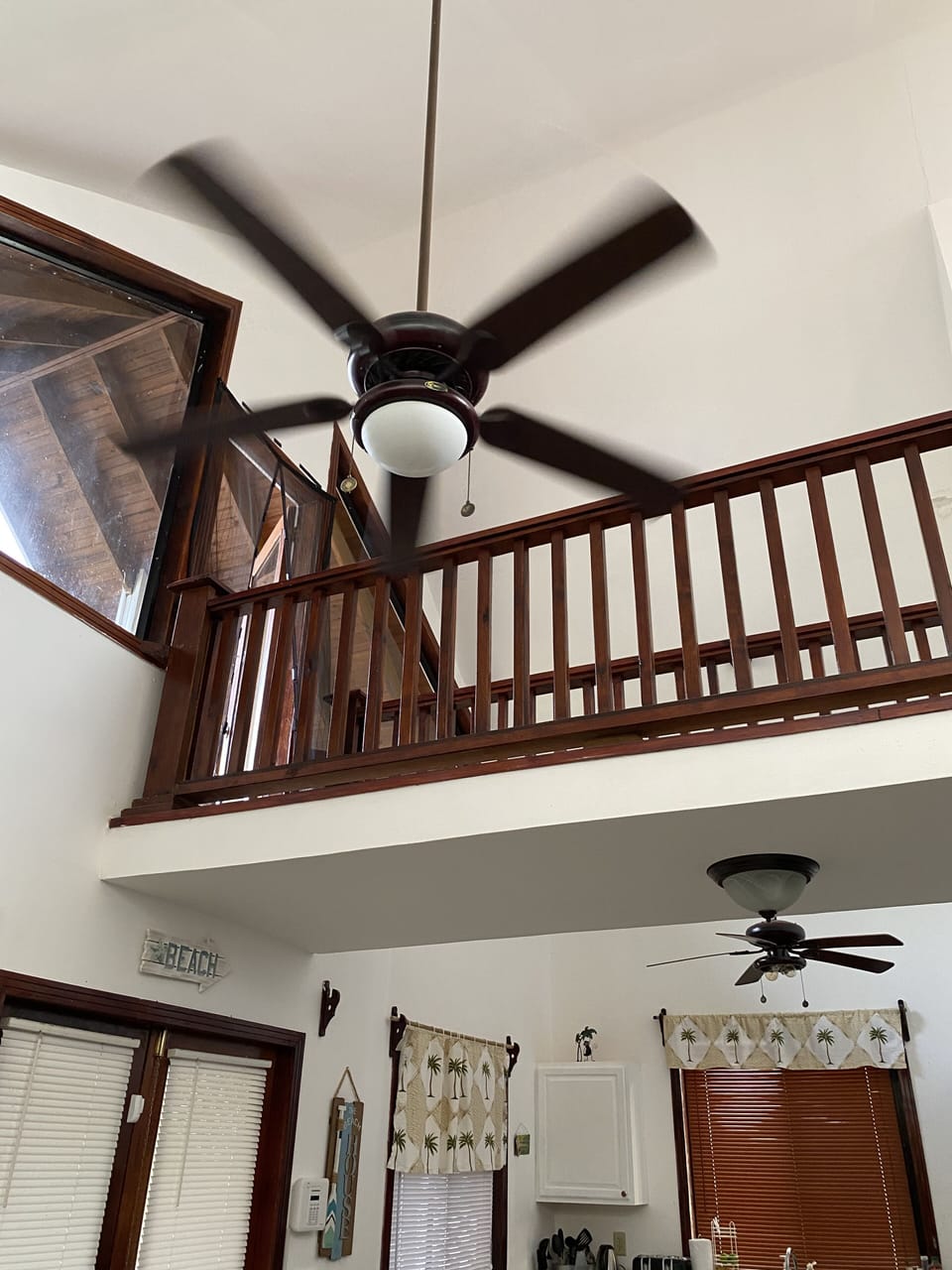 View of the upstairs loft