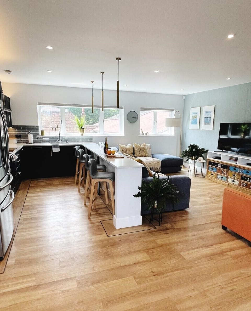 Spacious living area