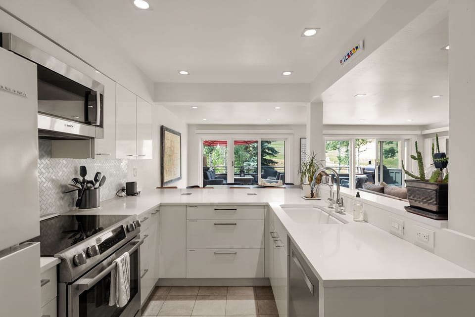 Well stocked kitchen