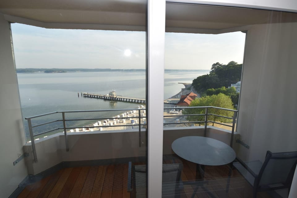 sunny balcony with a fantastic view
