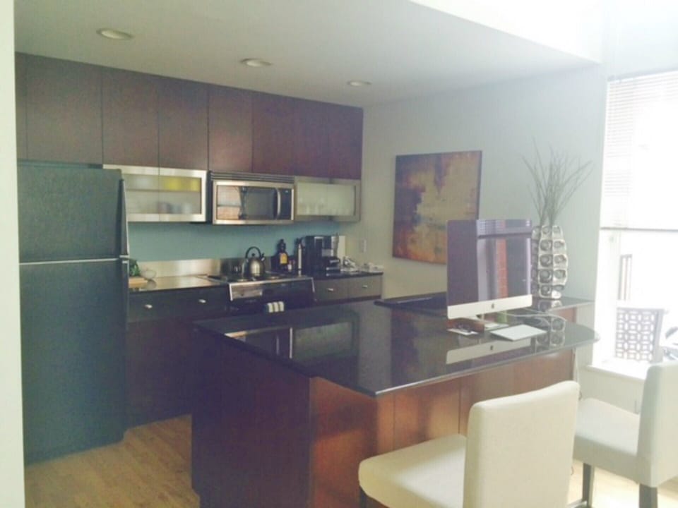 Modern kitchen.