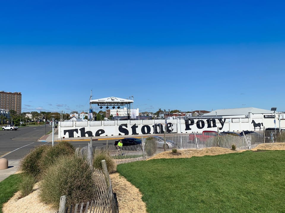 2 blocks from the Stone Pony (music venue)