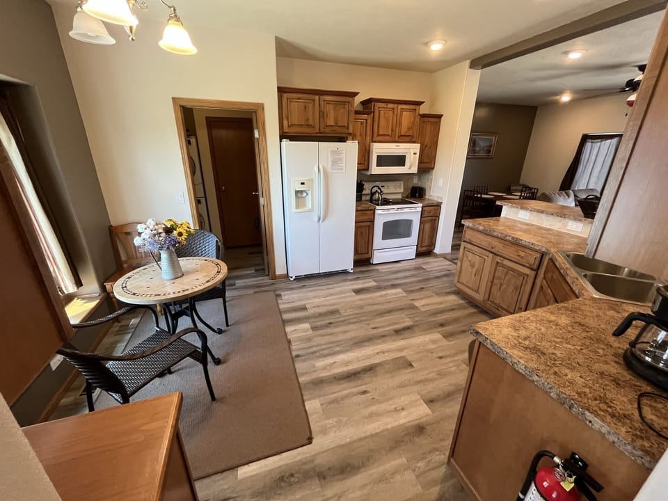 Kitchen from entry