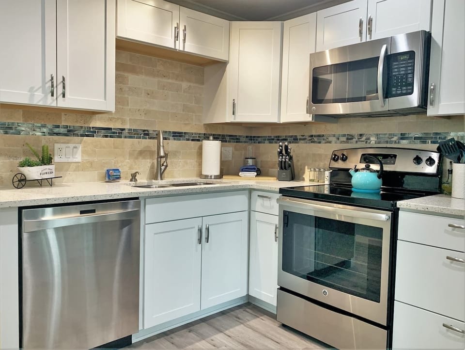 Kitchen with Stainless Steel appliances