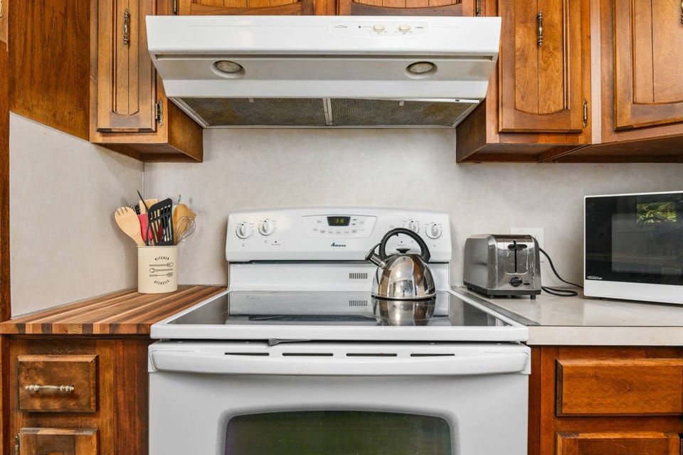 "The house was beautiful, clean, well stocked, cozy, and fun! " - Jennifer