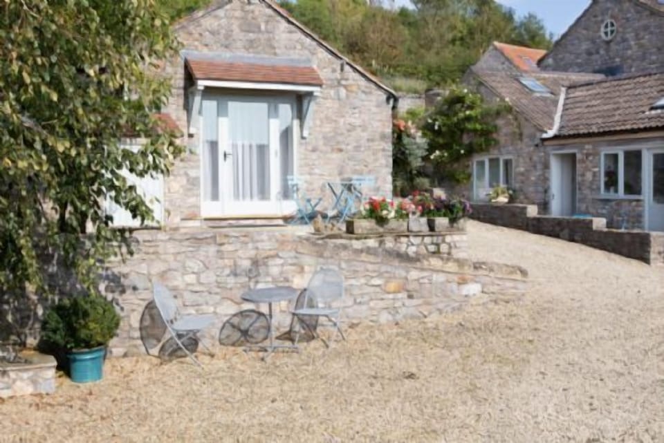 Outside patio seating area