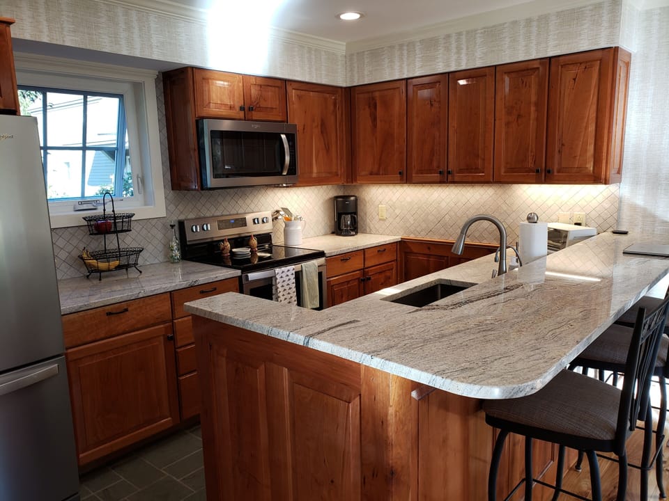 Modern kitchen.