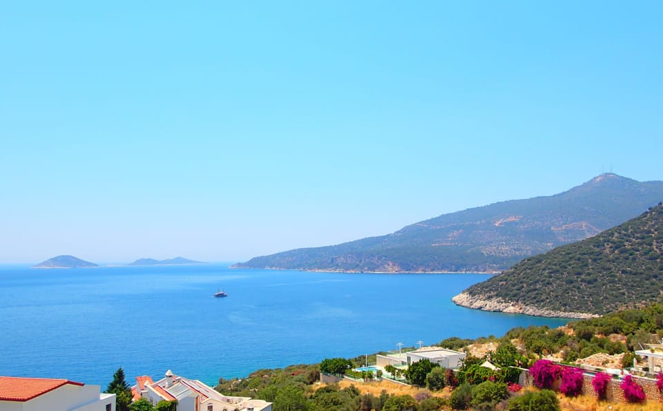 Rooftop View of Mediterranean Sea