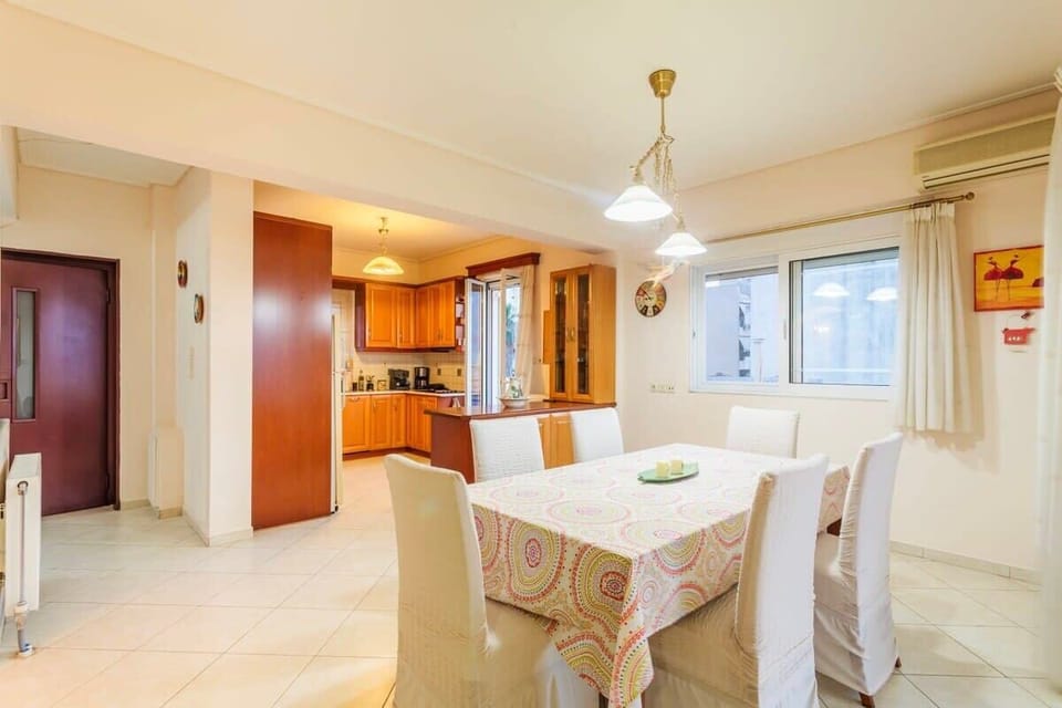 Kitchen & Living Room view