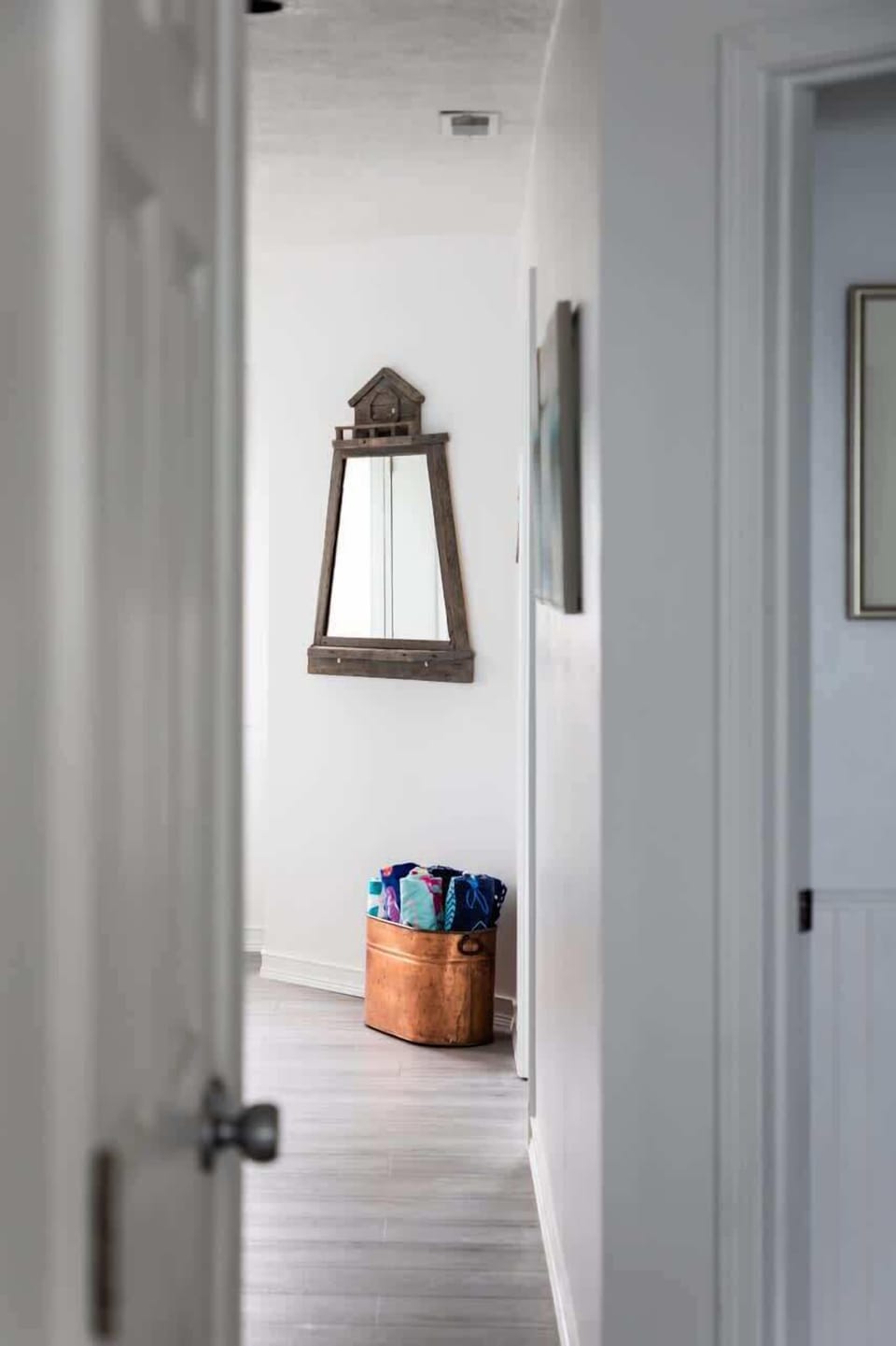 Hallway to your fantastic living space