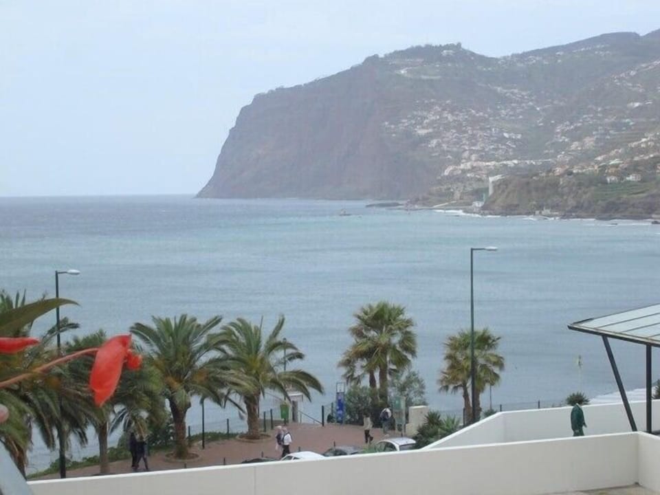 View of Cabo Girão Rock from balcony of kitchen