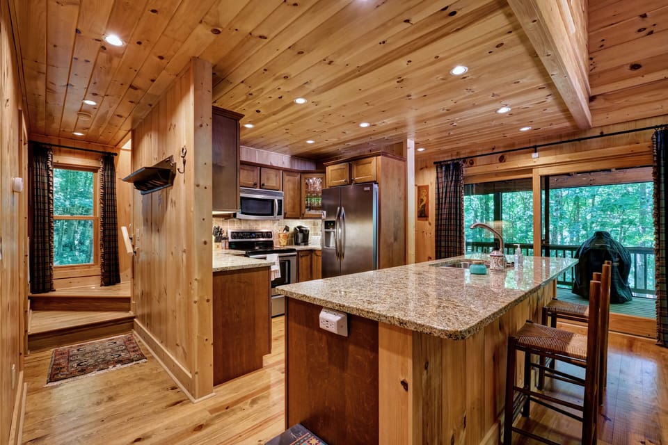 Kitchen and Stairs