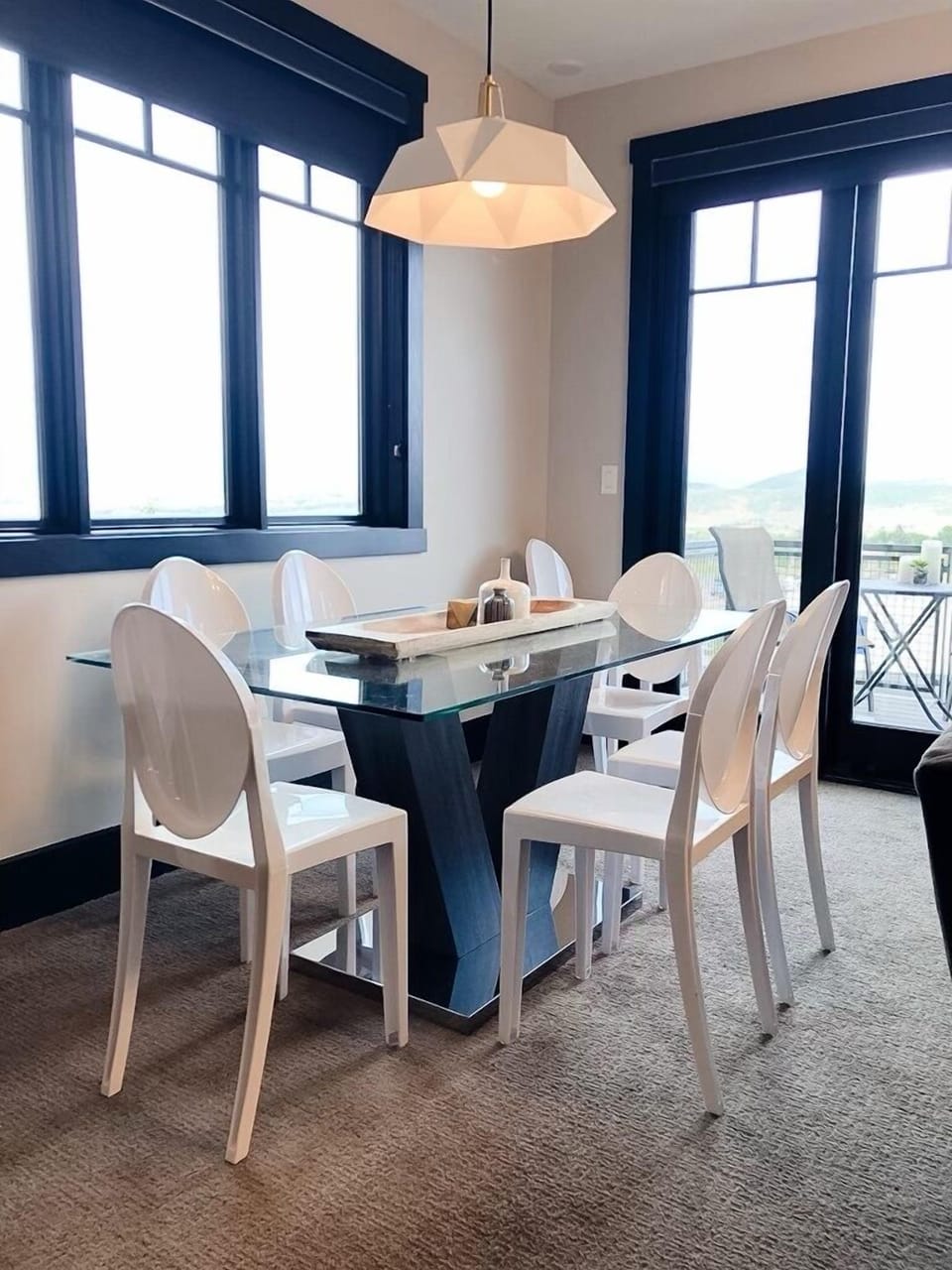 Dining Room and deck access