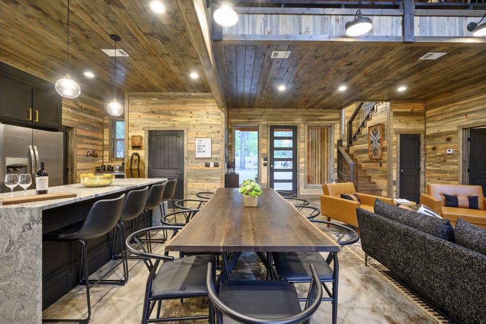 Dining area views.