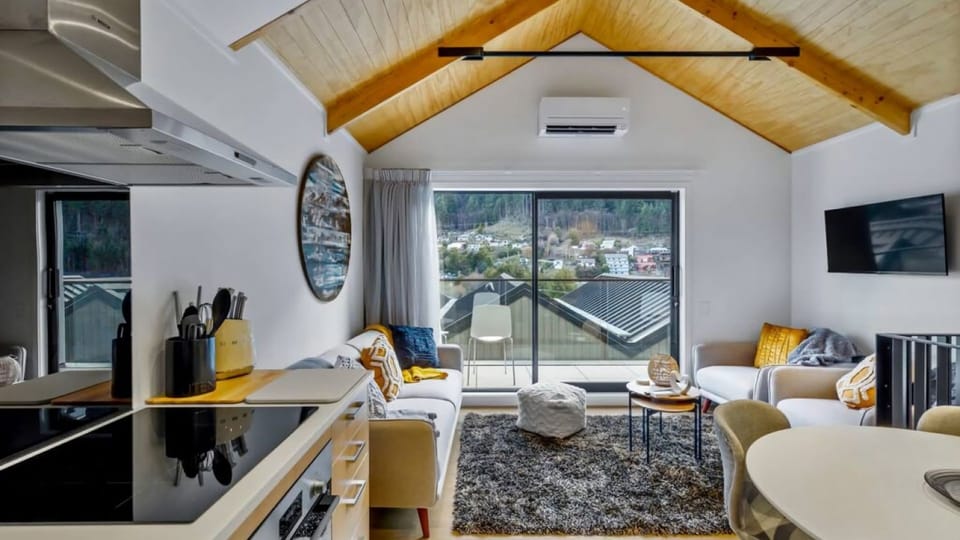 Living Area with Deck