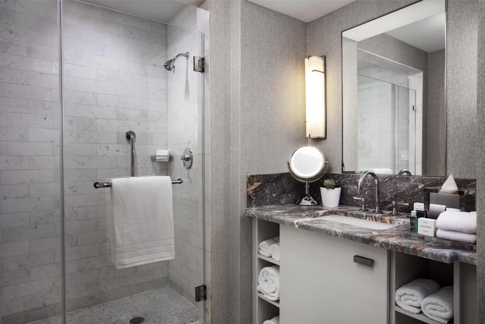 Guest room bath