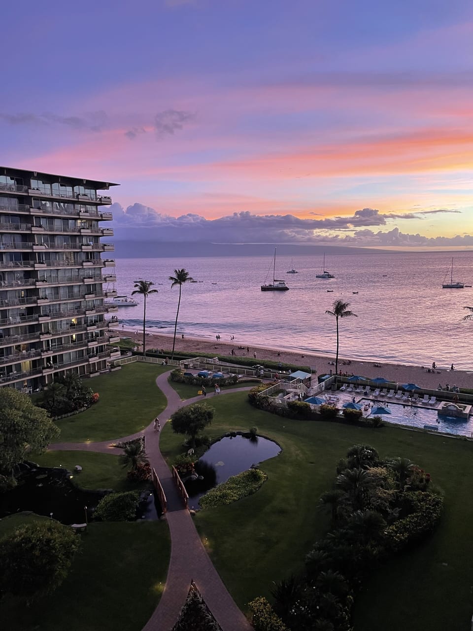 Unforgettable Maui sunsets from your lanai 