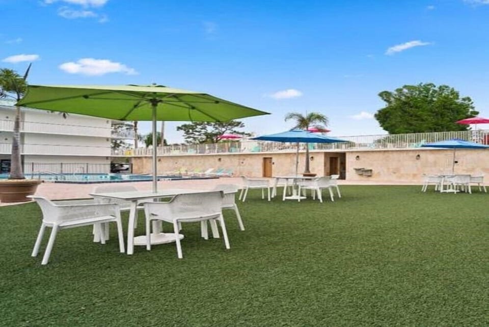 Outdoor seating area