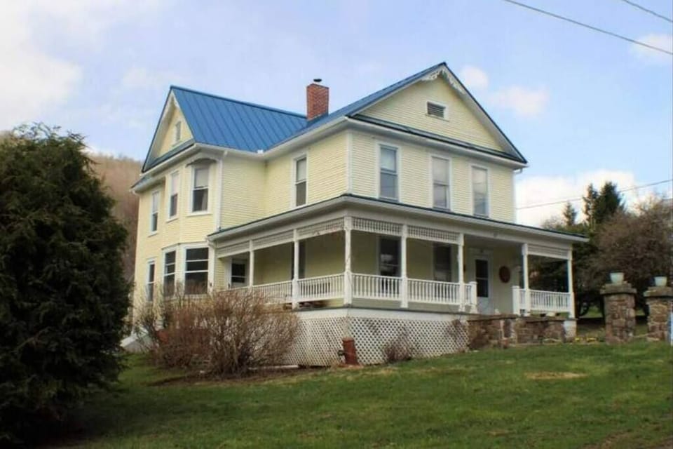 Front looking up the street