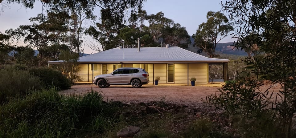 Plenty of space at rear of house for parking