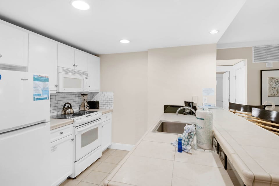 Kitchen has everything your chef needs