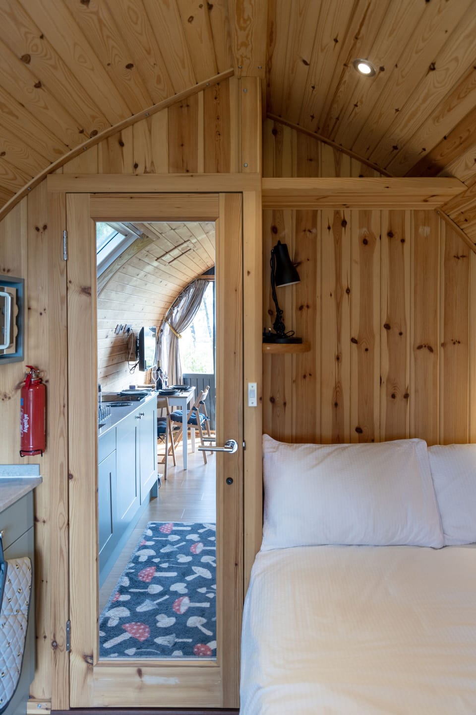 Belhaven Bay Pod - bedroom area