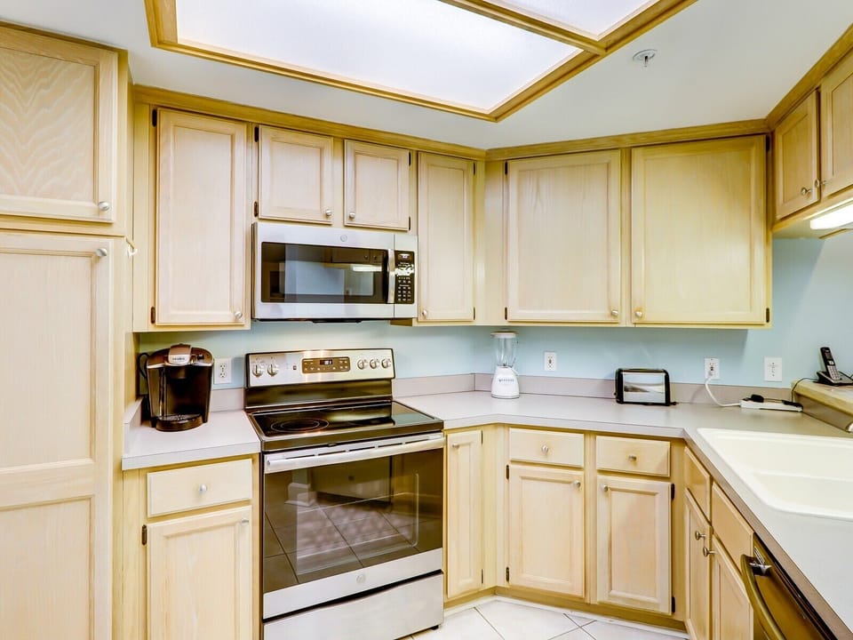 Kitchen with New Stainless Steel Appliances at 2115 Windsor II