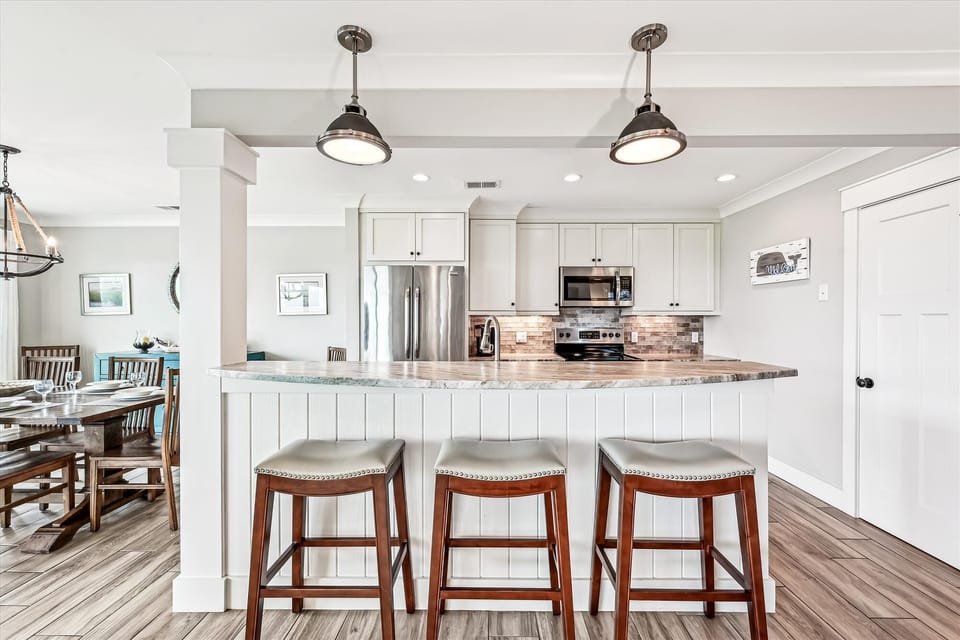 Kitchen at 46 Lands End