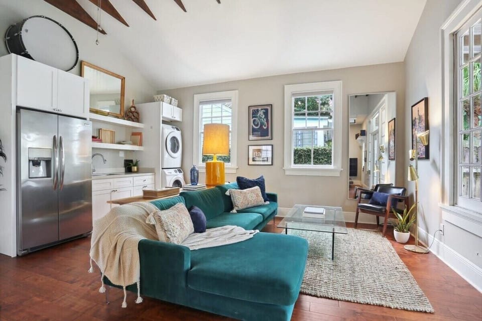 Bonus space with kitchenette and sleeping area