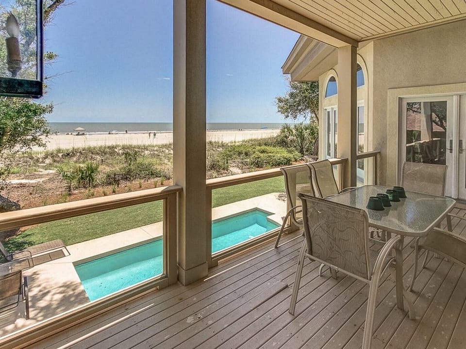 Pool with Ocean Views at 8 Long Boat