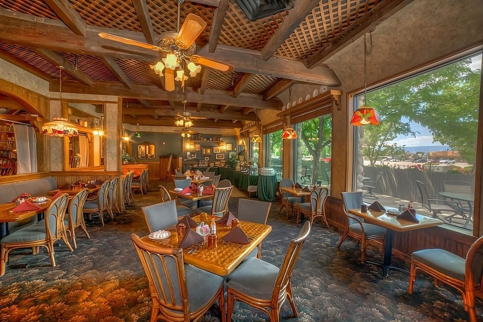 On-site restaurant and bar