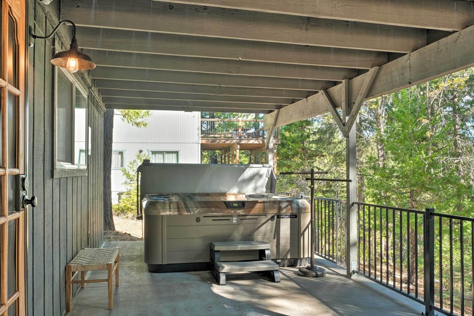 Lower Level | Private Hot Tub