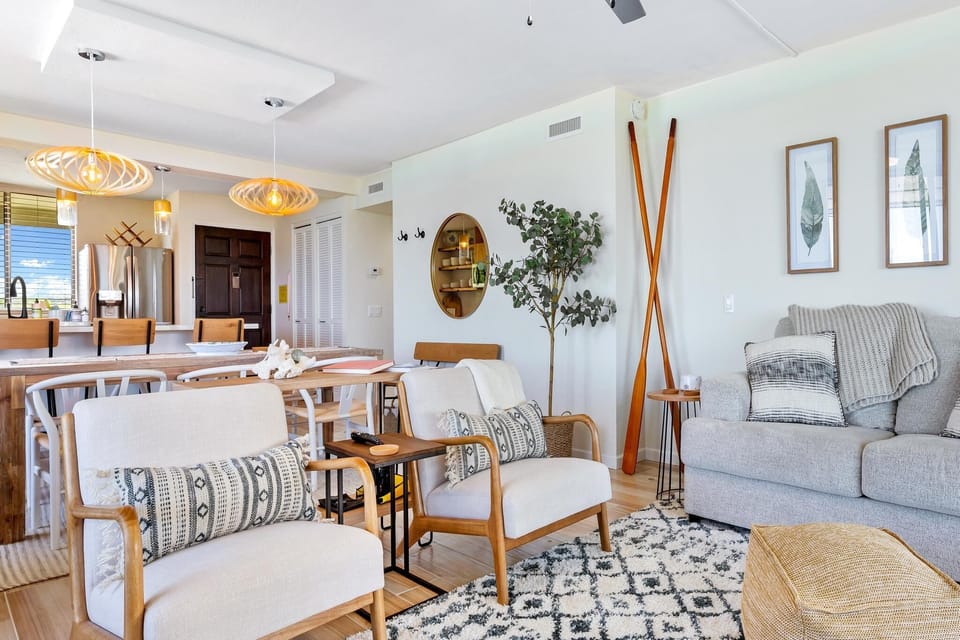 Enjoy the brand new AC or Hawaii breeze 