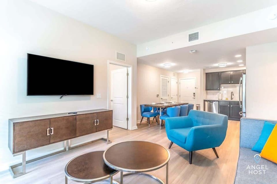 Watch your favorite shows and spend time together at the living room. 