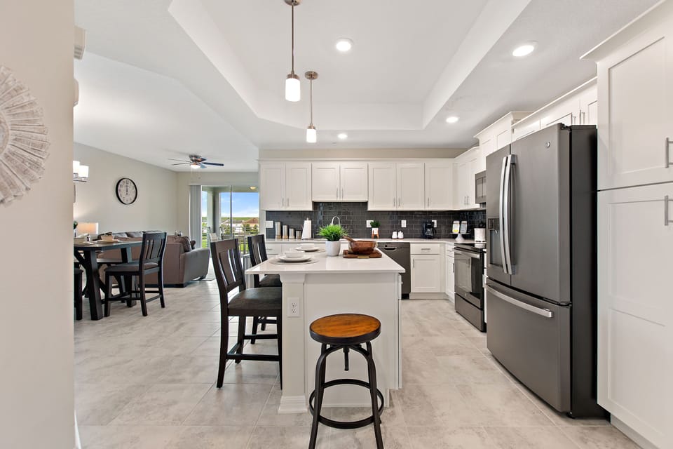 Fully equipped kitchen