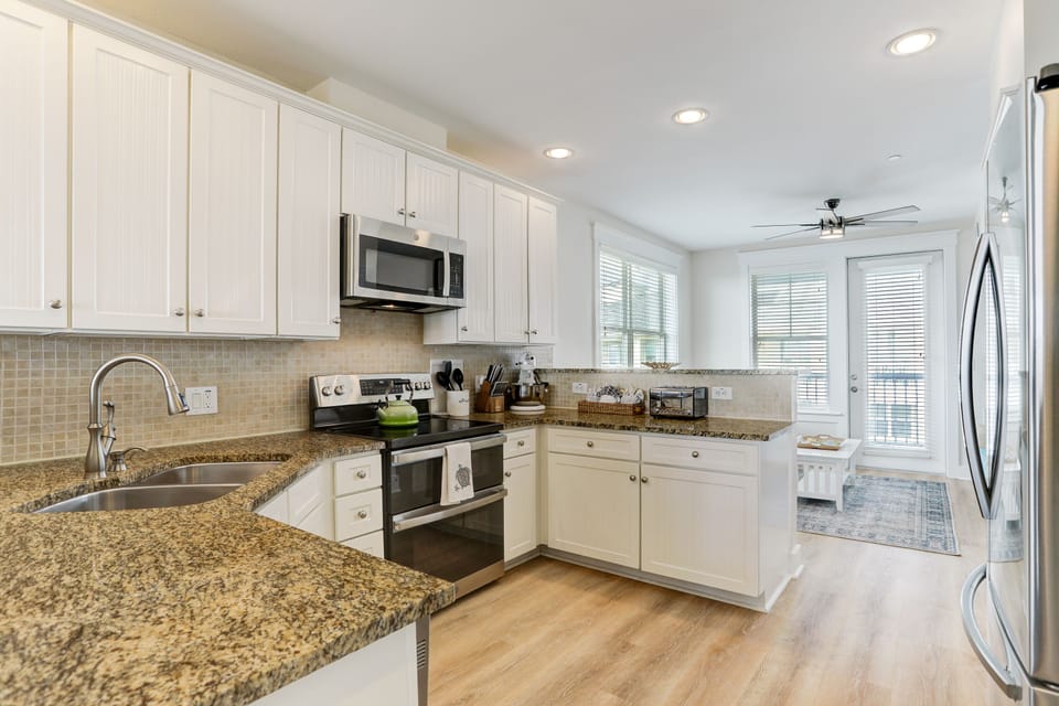 All new appliances.  The double oven has an air fryer feature as well.