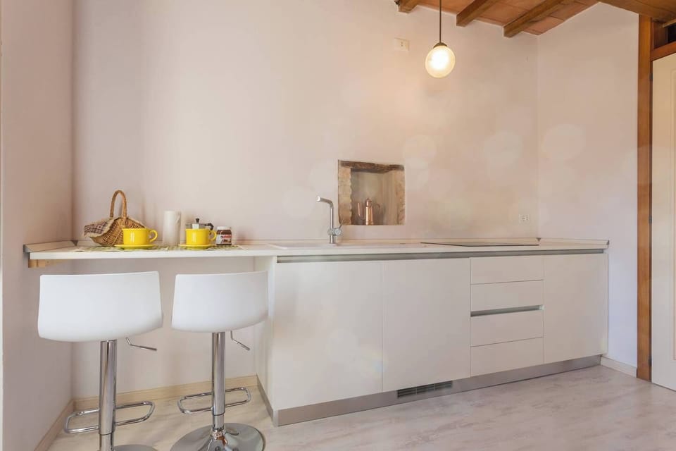 Questa è la zona cucina