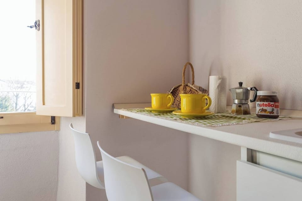 Un particolare dell'angolo colazione