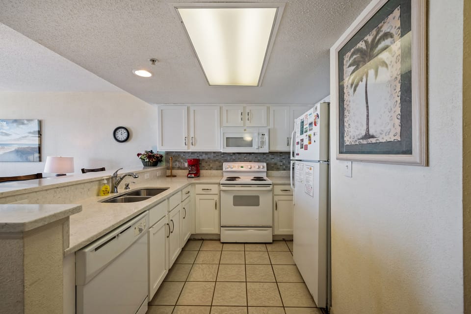 The family chef will love this updated kitchen complete with a huge workspace.