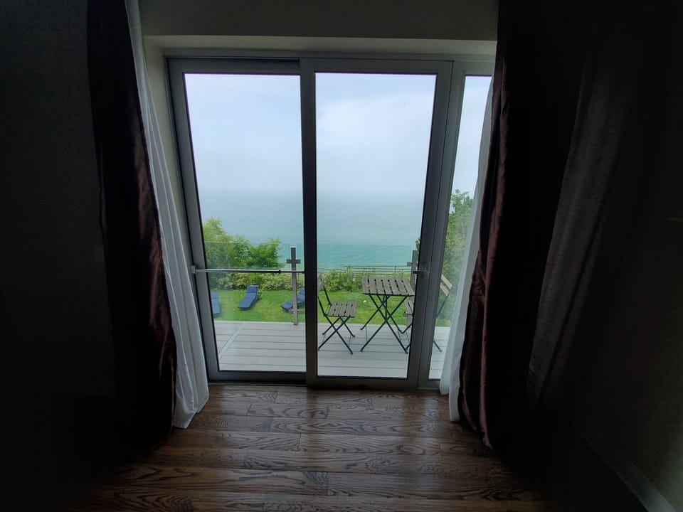 Master bedroom balcony