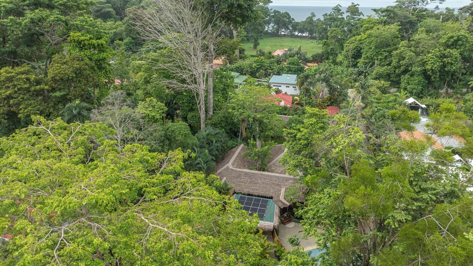 Aerial view showing proximity to the sea