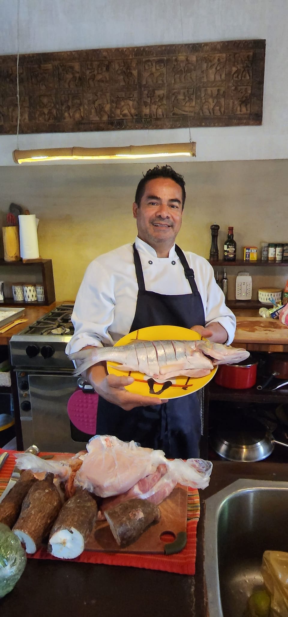 Private Chef with Red Snapper