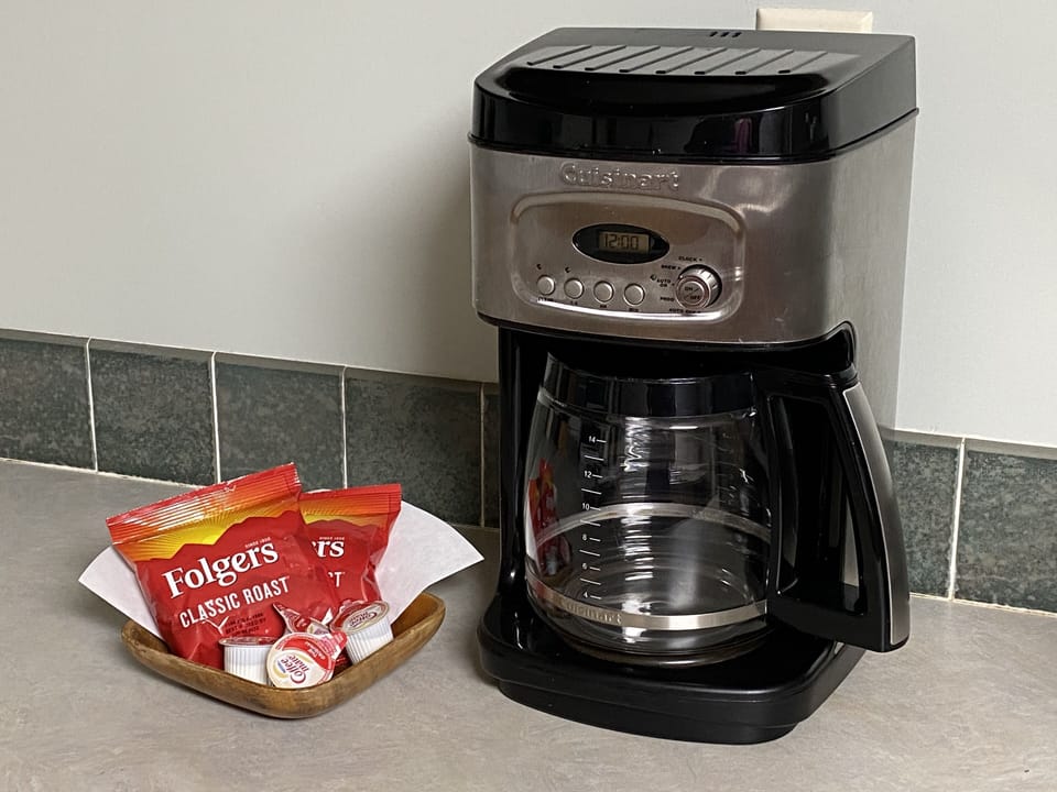 Coffee & Tea provided